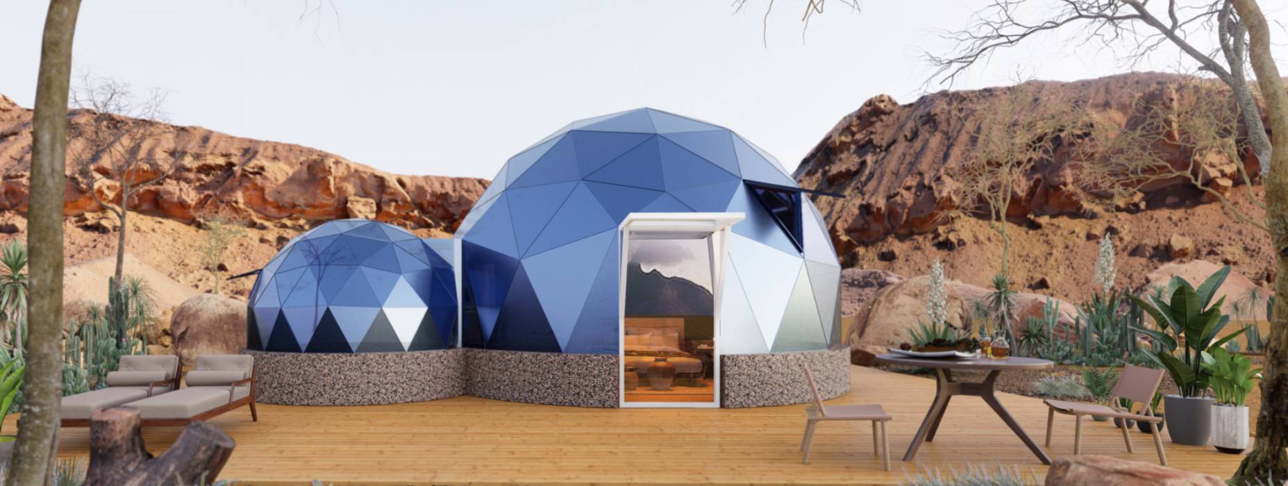 南昌县球形智能光伏玻璃星空房